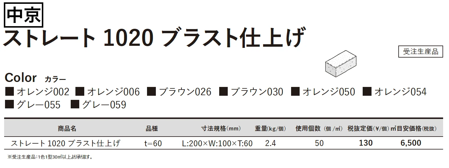 ストレート 1020 ブラスト仕上げ【2024年版】_価格_3