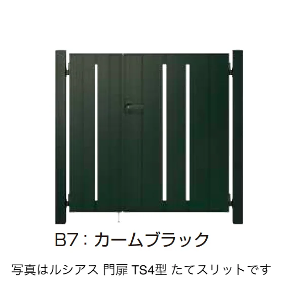 YKK APの「〔ポケットキーシステム〕電気錠付 ルシアス 門扉 TS4型 たてスリット【2025年6月発売】【2025年版】」のサブ画像4
