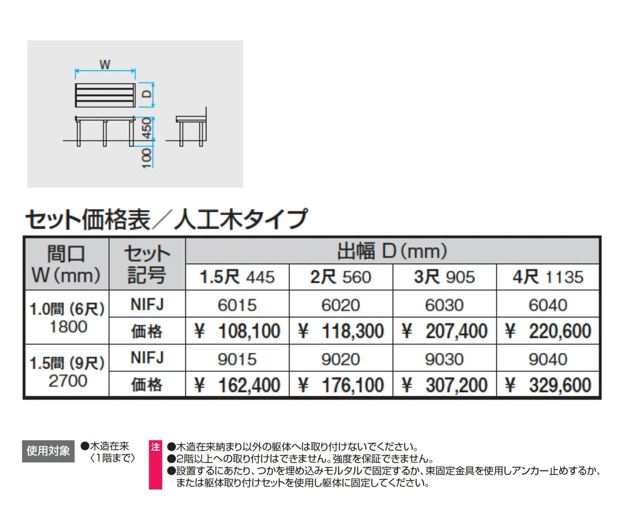 濡縁 ソラノマフロア(人工木タイプ)【2025年版】_価格_2