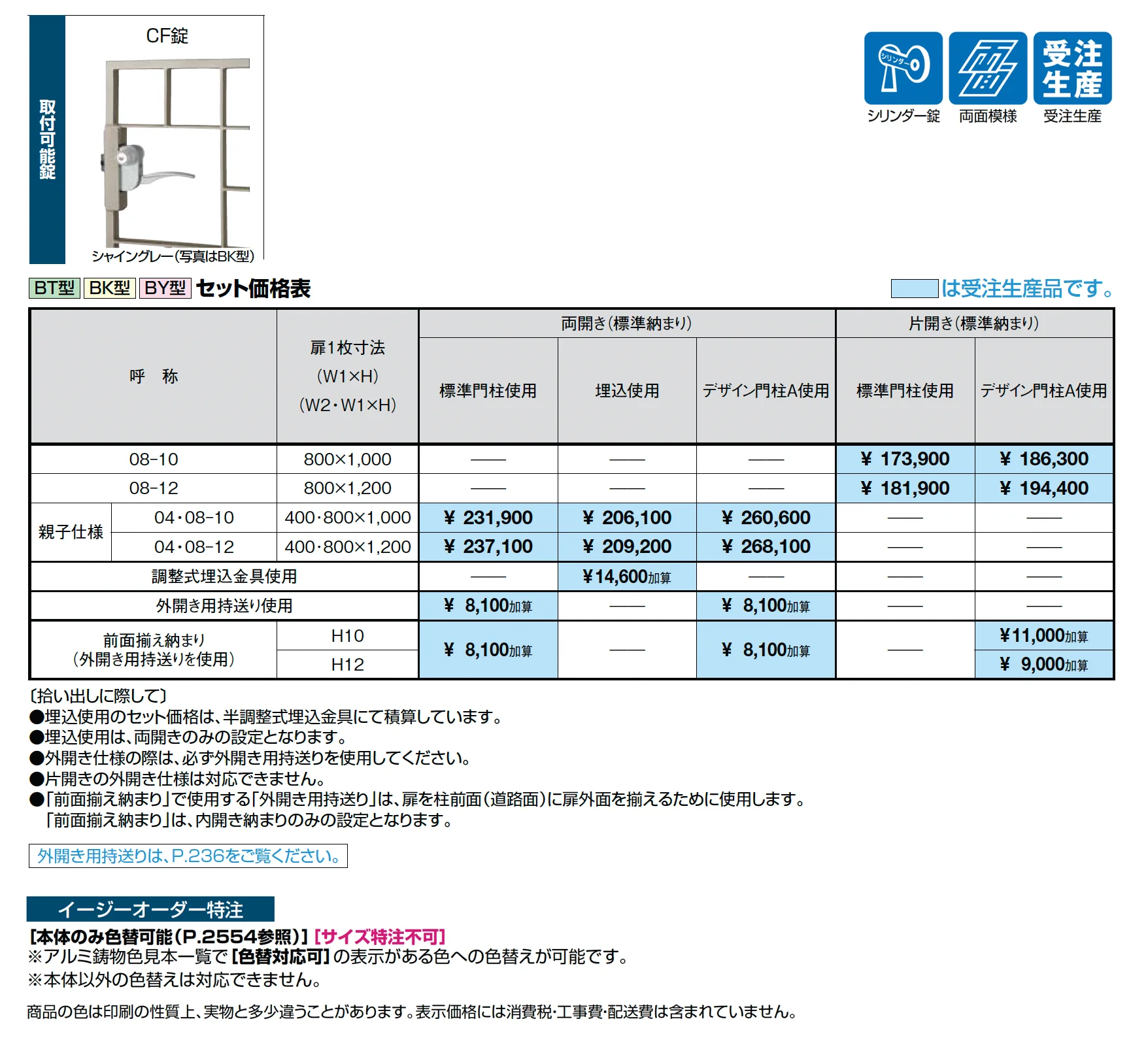 アーキキャスト BK型_価格_1