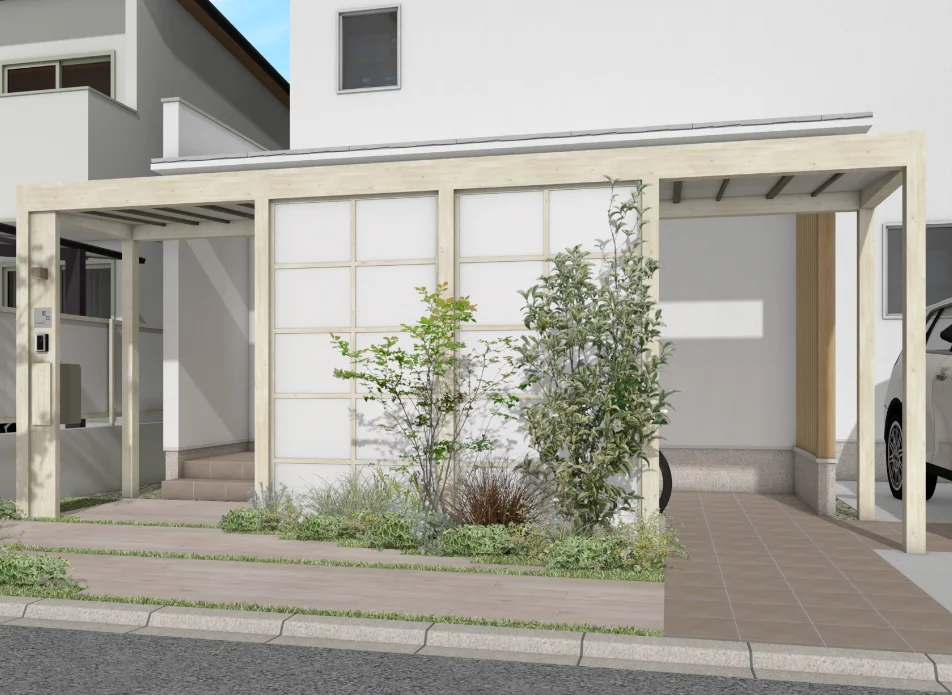 タカショーの「ホームヤードルーフ®︎システム ポリカA・Bタイプ【2024年版】」のサブ画像4