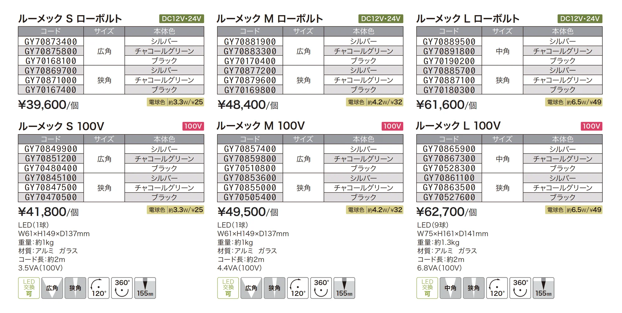 ガーデンアップライト ルーメック フランジ スパイク付【2025年版】_価格_1