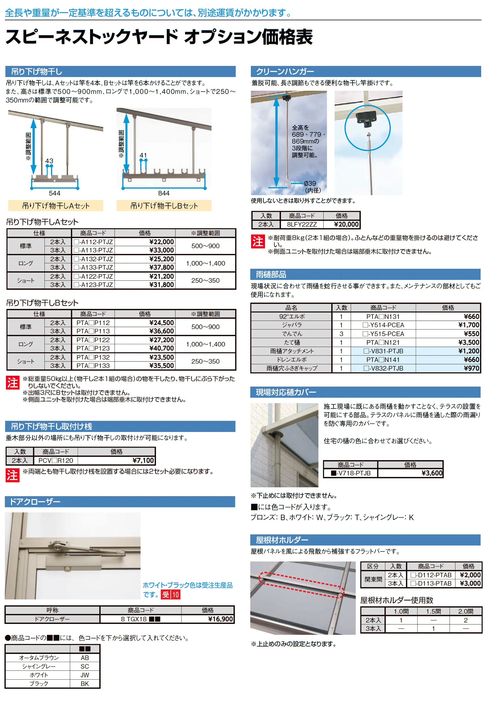 スピーネストックヤード パネルタイプ R型 関東間_価格_2