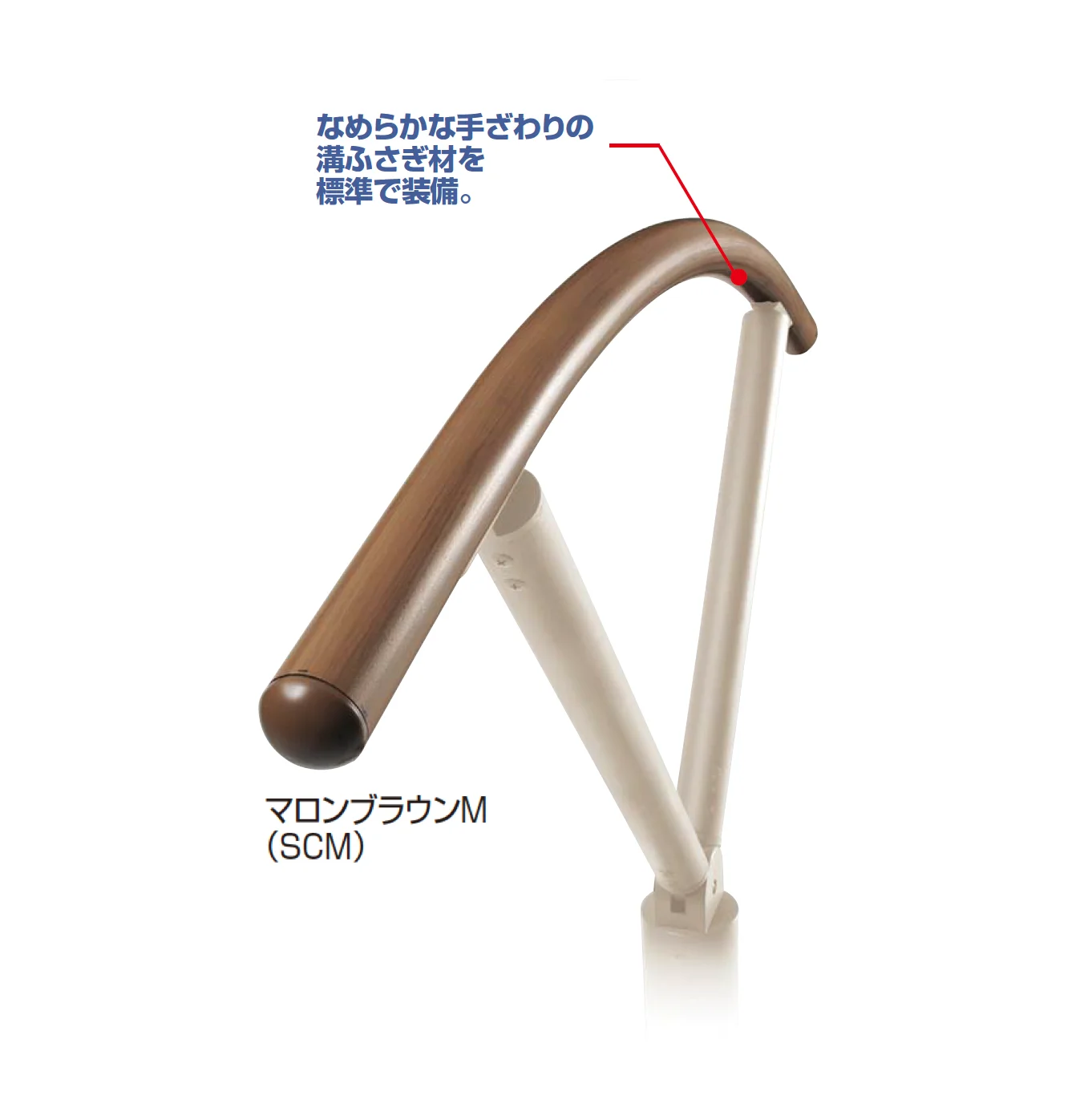 四国化成 | 手すり セイフティビーム アーチユニット Φ38mm | 建材サーチ