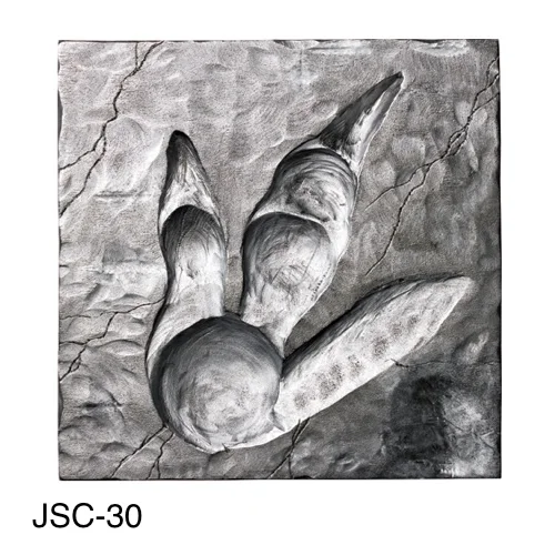美濃クラフトの「ジュラシック表札×恐竜の足跡【2025年版】【廃番】」のサブ画像1
