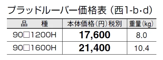 プラッドルーバー【2024年版】_価格_4