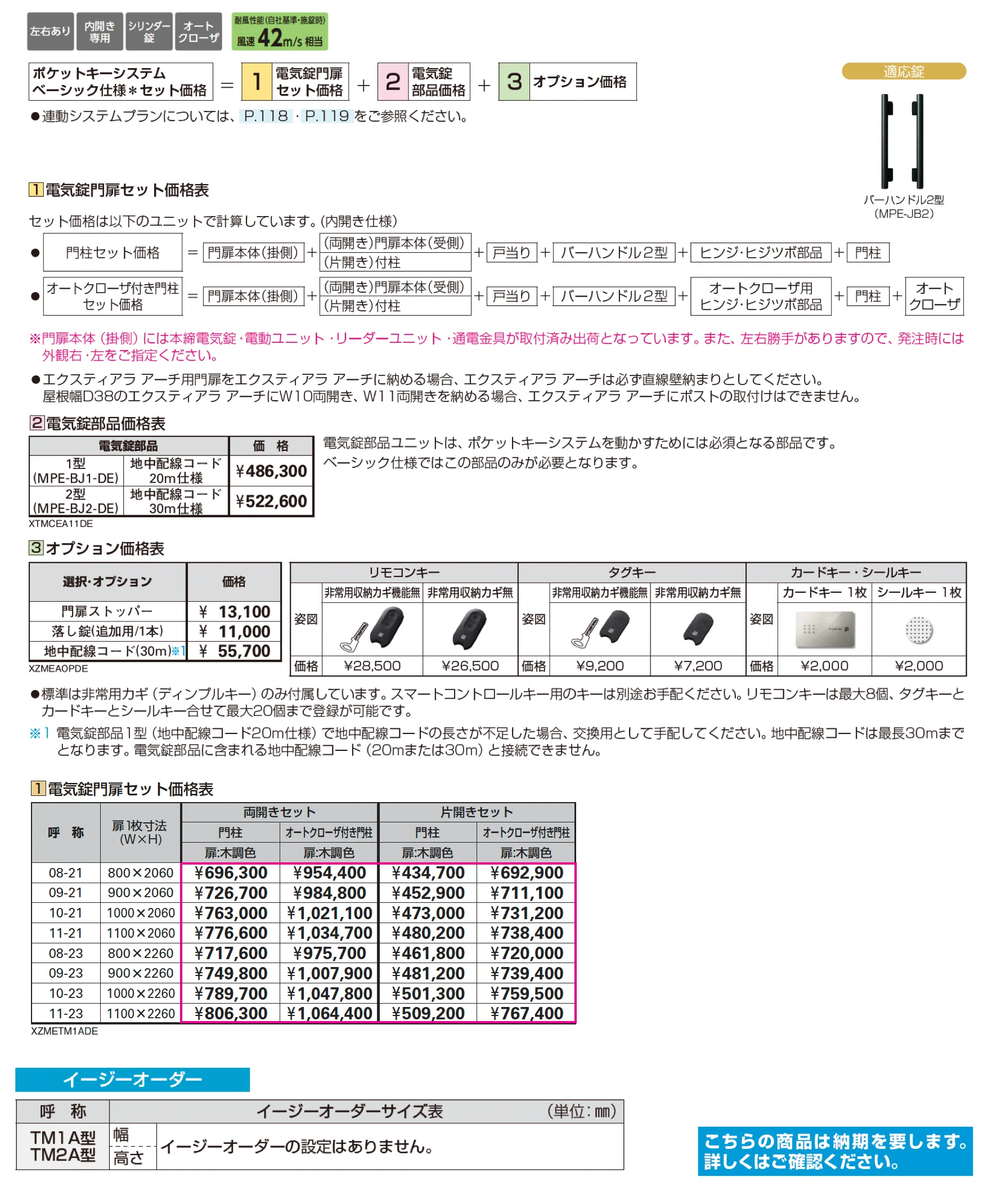 電気錠付 エクスティアラ アーチ用門扉 TM1A型【2025年6月発売】【2025年版】_価格_1