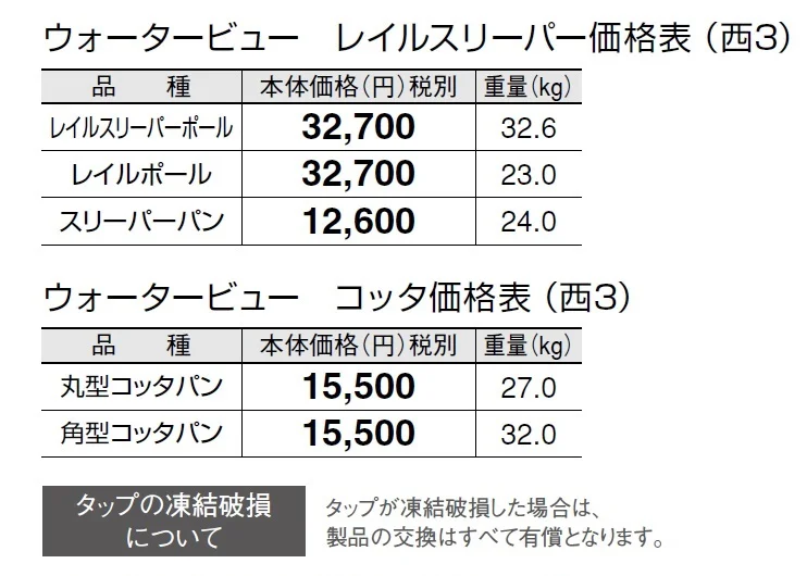 ウォータービュー レイルスリーパー【2024年版】_価格_5
