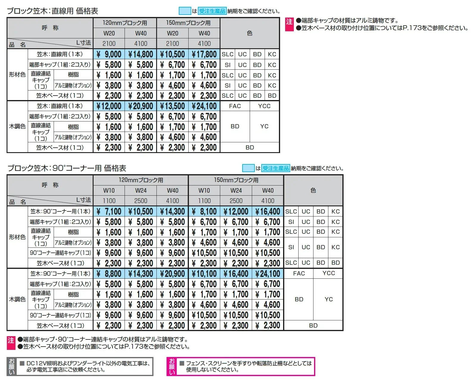 フィオーレ/笠木【2025年版】_価格_1