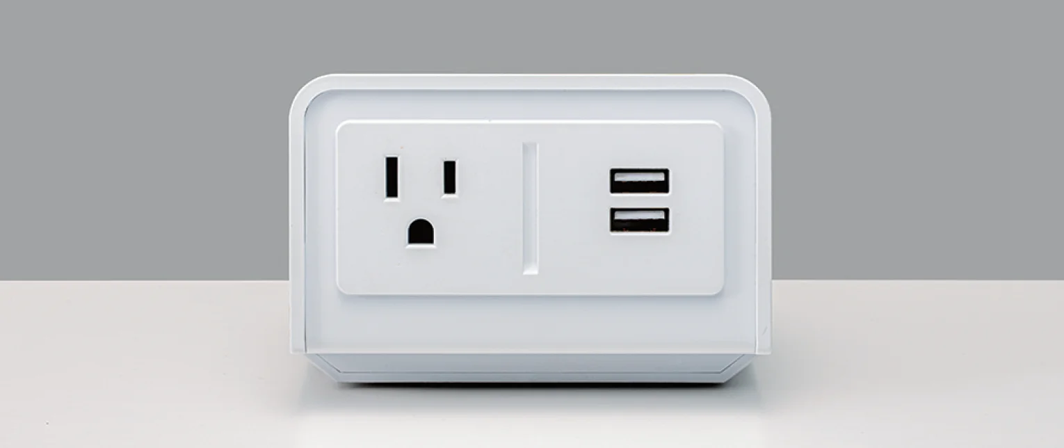 Bullsの「後付式USB・ACコンセント デスククランプ取付 PAT」