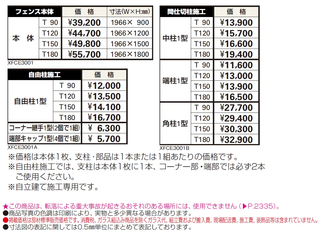 デント フェンス1型【2024年版】_価格_1