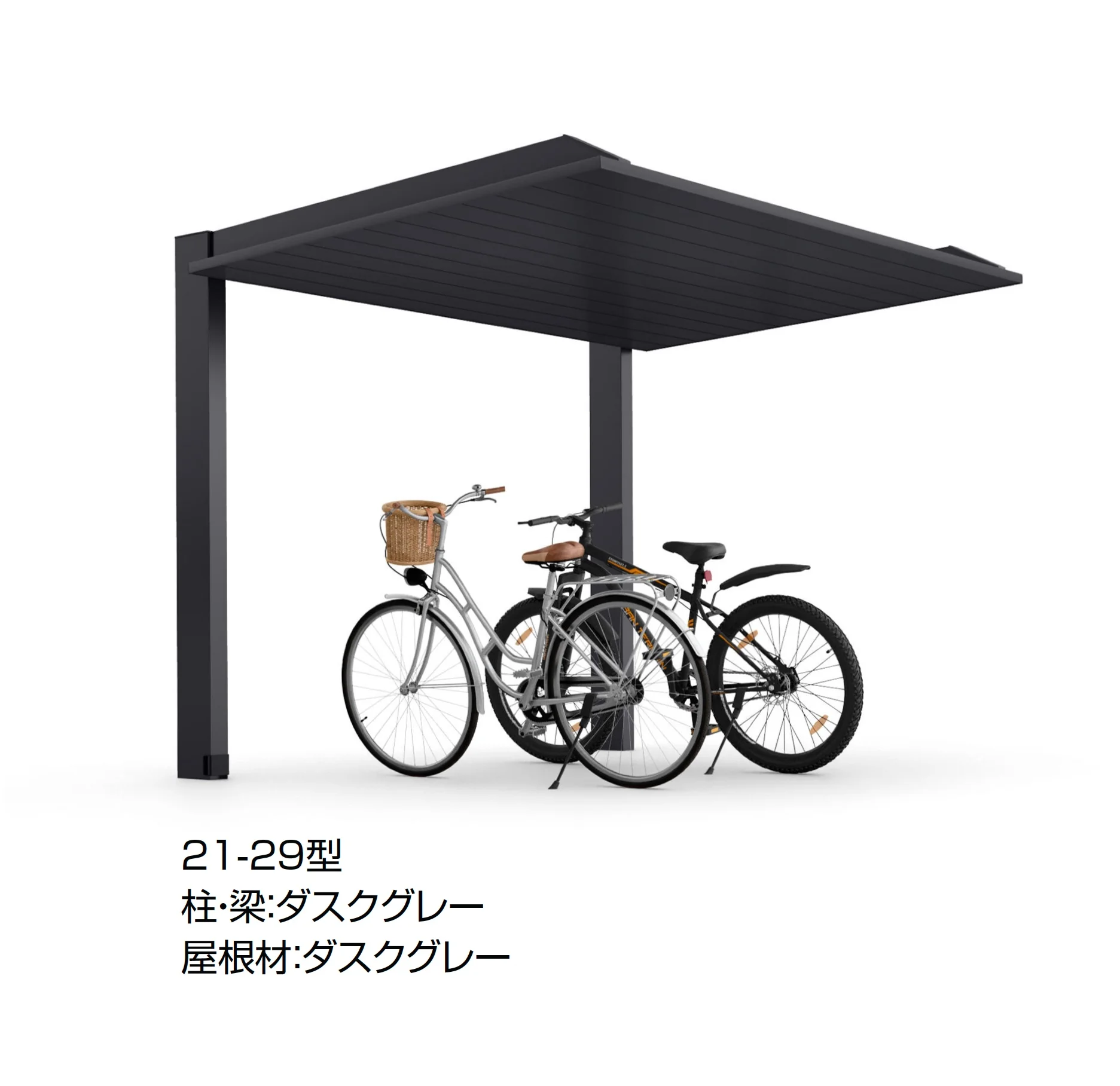 LIXILの「カーポートSC 1500 ミニ(駐輪場)」のサブ画像6