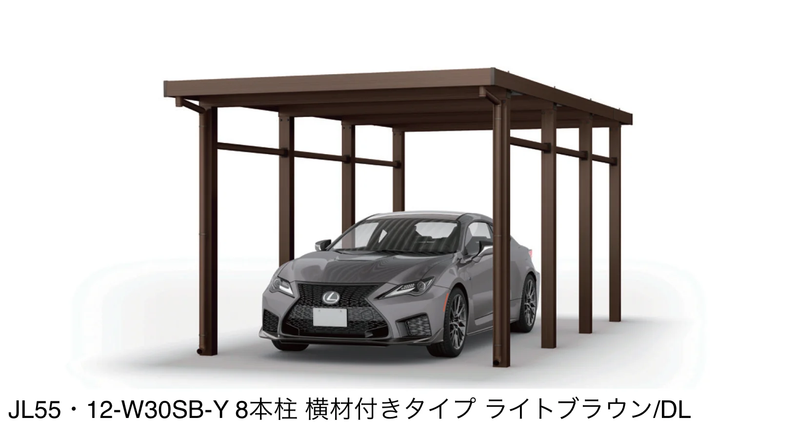 大仙の「SSポートGⅢ 積雪100cm Aタイプ・Bタイプ奥行延長セット/1台用」のサブ画像1