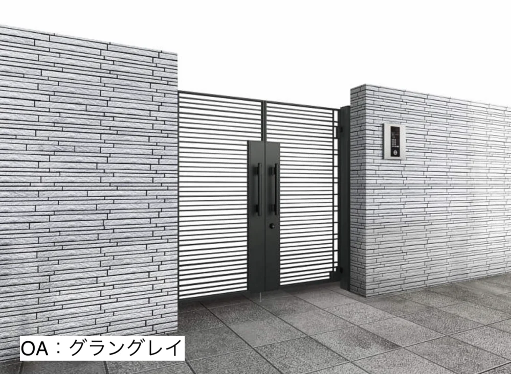 YKK APの「電気錠付共用門扉 シャローネ 門扉SA01型【2024年版】」のサブ画像5