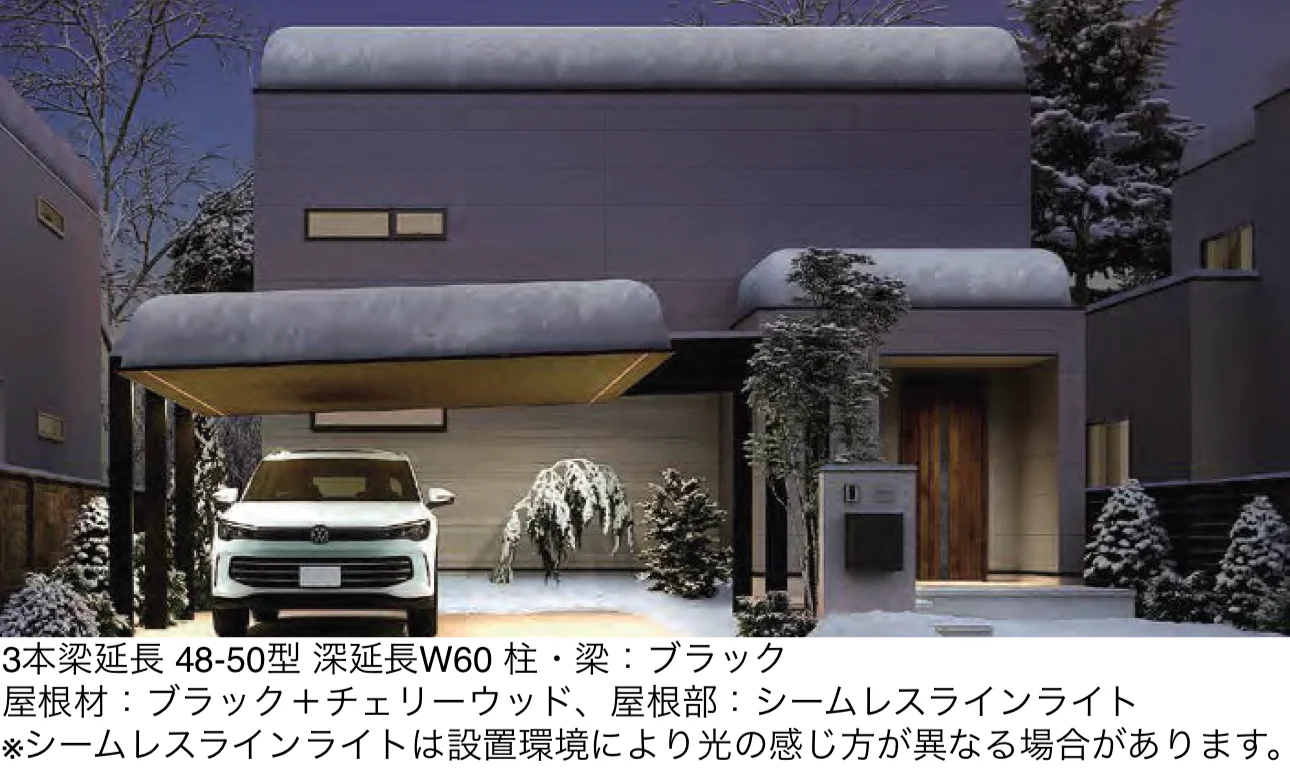 LIXILの「カーポートSC 3000 2台用 梁延長」のサブ画像1
