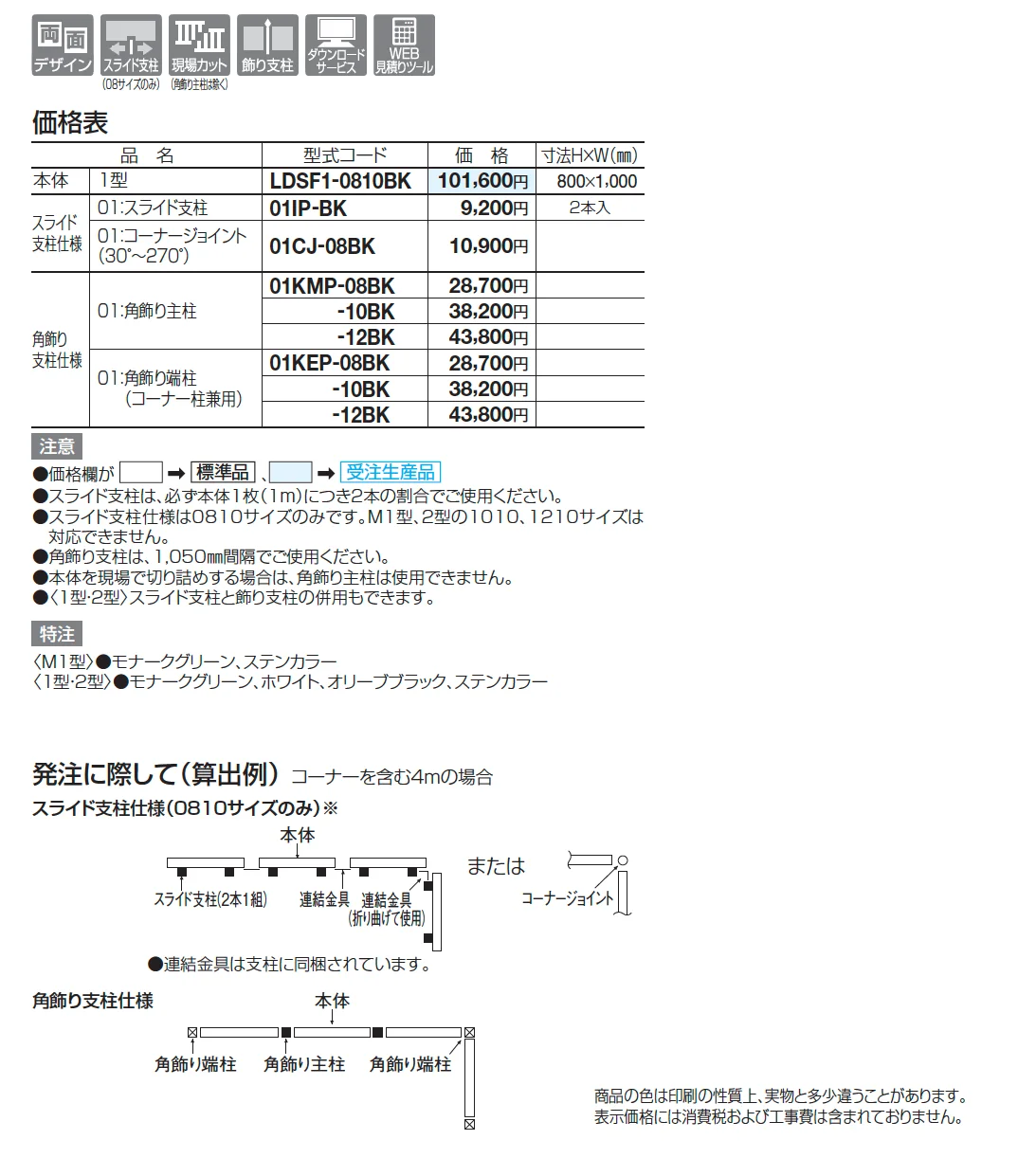 ロードス フェンス 1型【2025年版】_価格_1