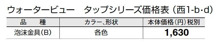 泡沫金具(B)(ネジ径 G1/2)【2024年版】_価格_4