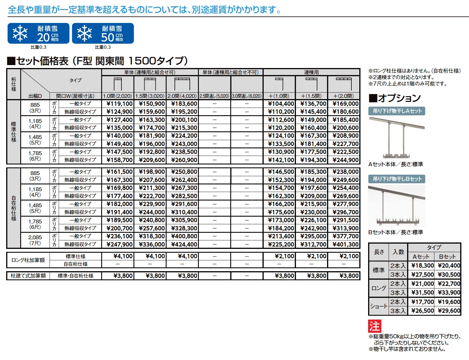 スピーネ F型 ビューステージ/Hスタイル屋根タイプ 関東間_価格_2