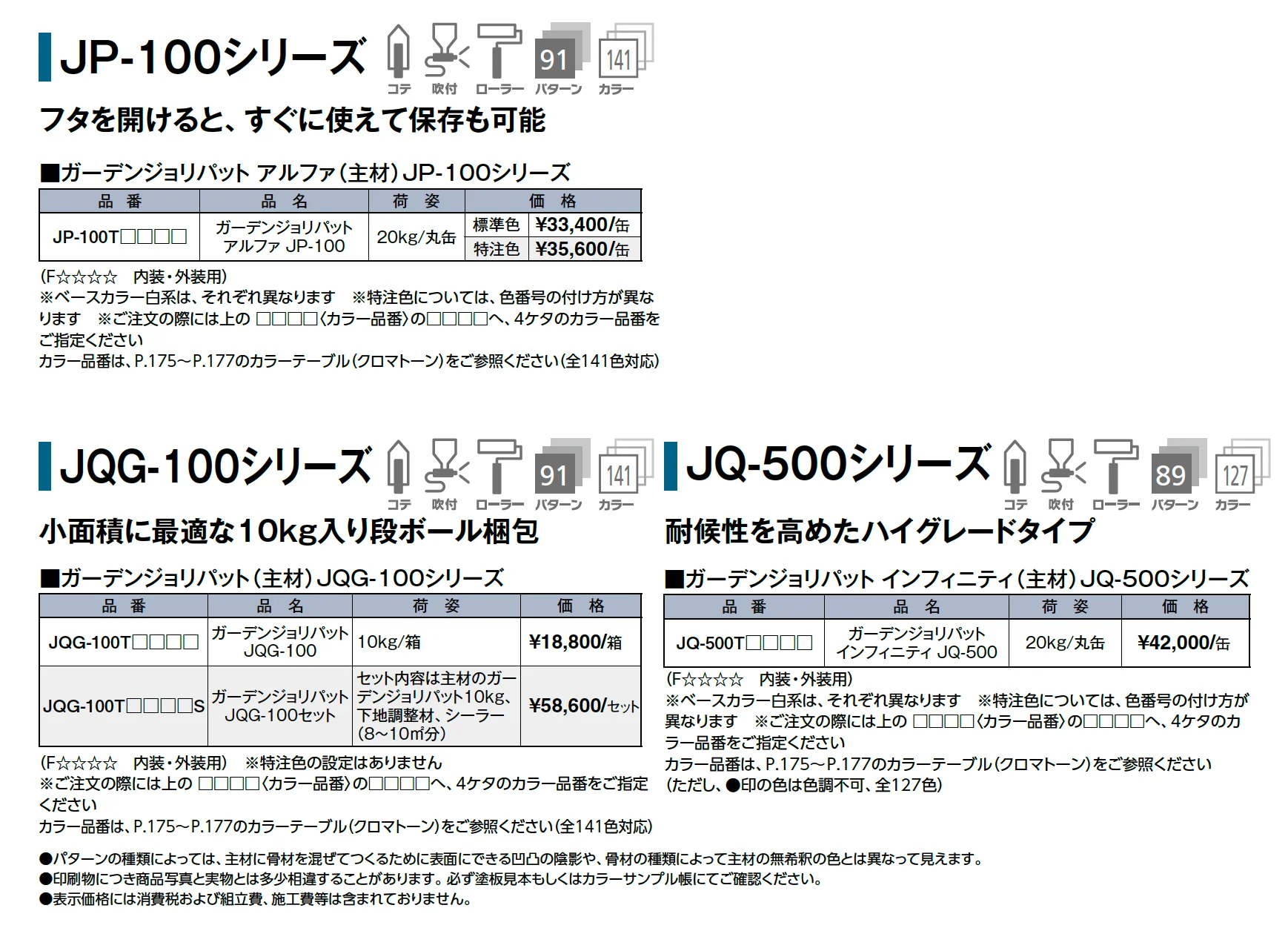 ガーデンジョリパット_価格_1