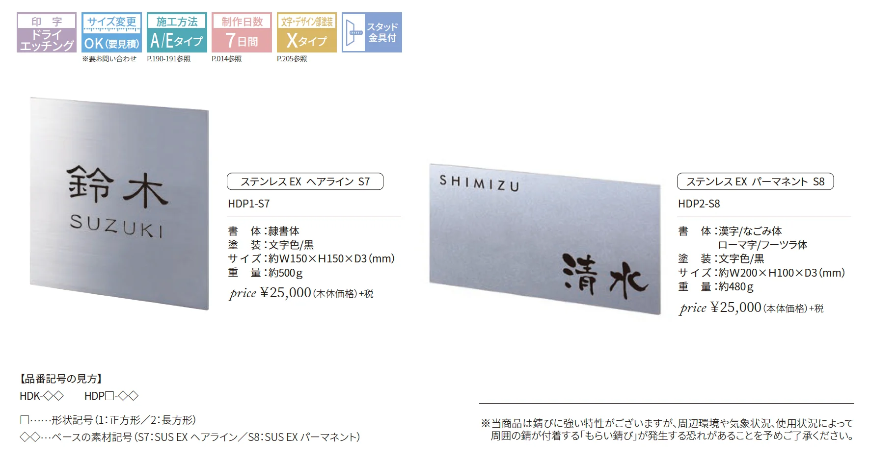 ステンレスEX【プレートタイプ】【2025年版】_価格_1