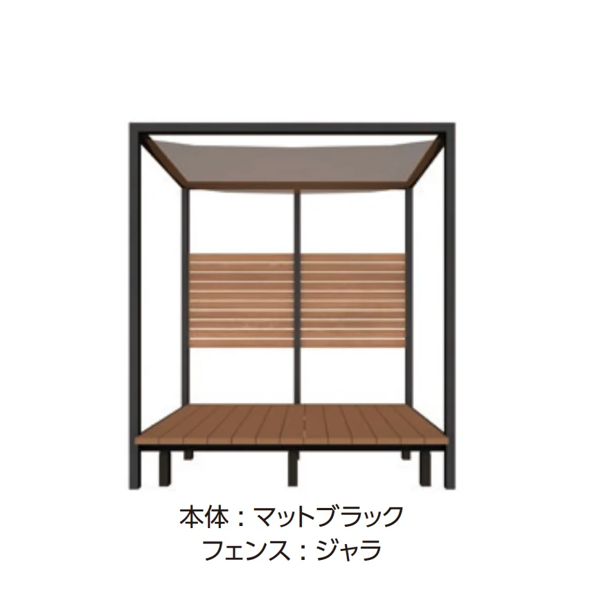 タカショーの「アートウッド®︎庭テラス 2755タイプ」のサブ画像6