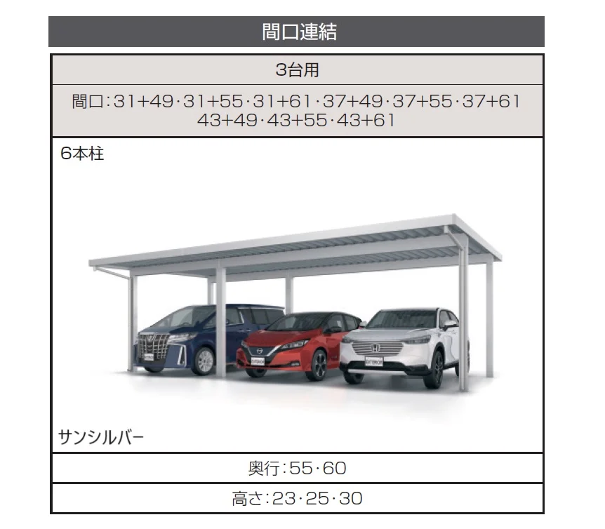 三協アルミの「G1-R/ジーワン アール(耐積雪量50cm仕様：基本・奥行延長・間口延長・奥行連結・間口連結)【2025年10月価格改訂版】」のサブ画像12