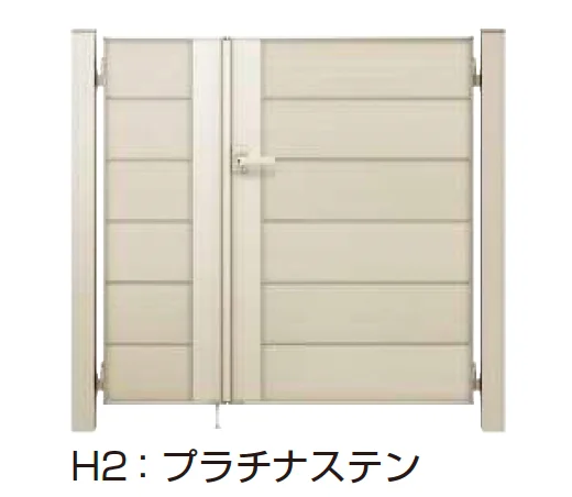 YKK APの「ルシアス 門扉 YM2型 横目隠し【2025年6月発売】【2025年版】」のサブ画像4