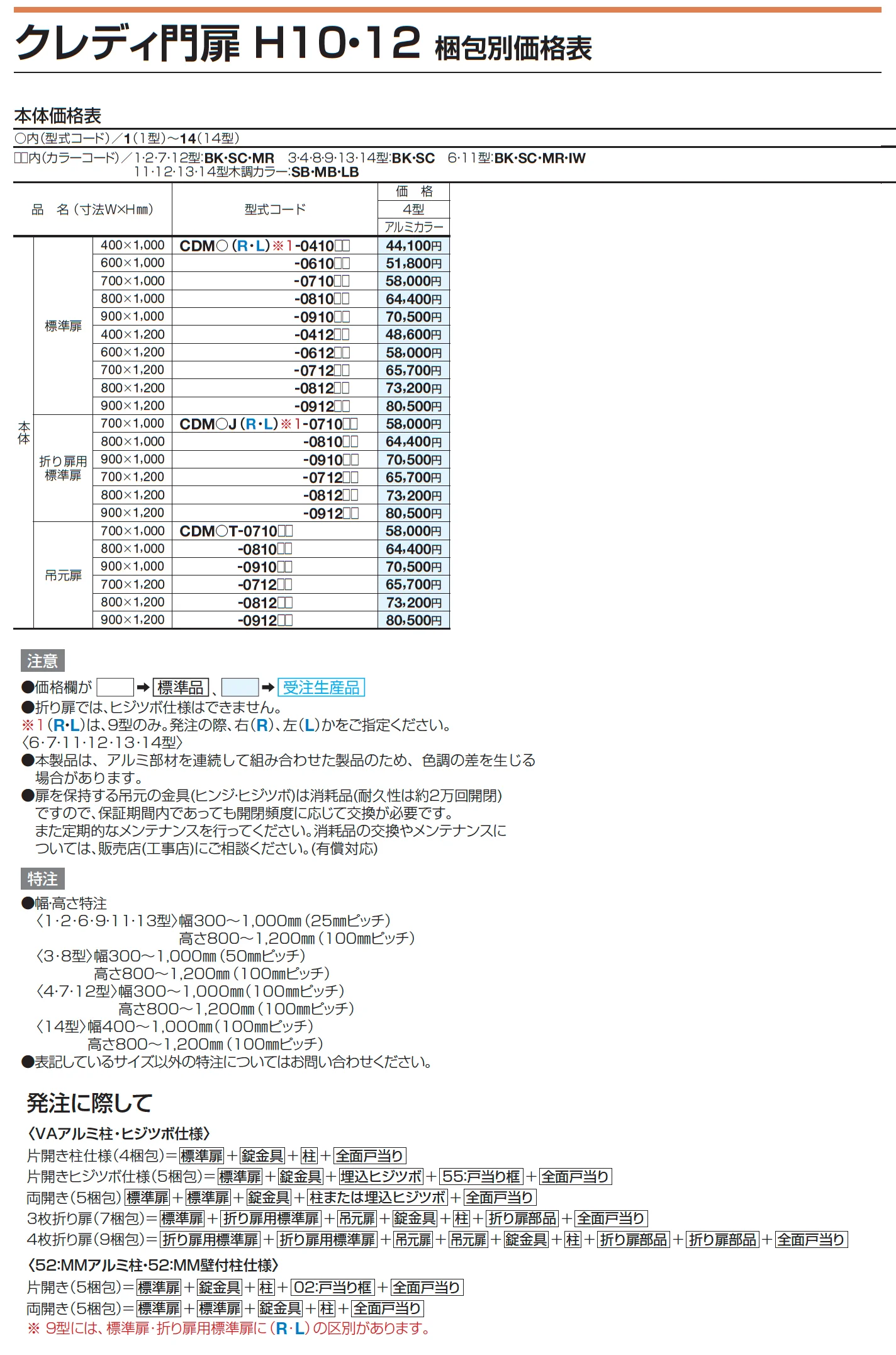 クレディ門扉4型【2025年版】【廃番】_価格_2