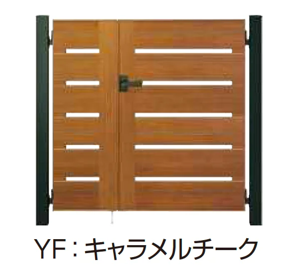 YKK APの「ルシアス 門扉 YS4型 横スリット【2025年6月発売】【2025年版】」のサブ画像10