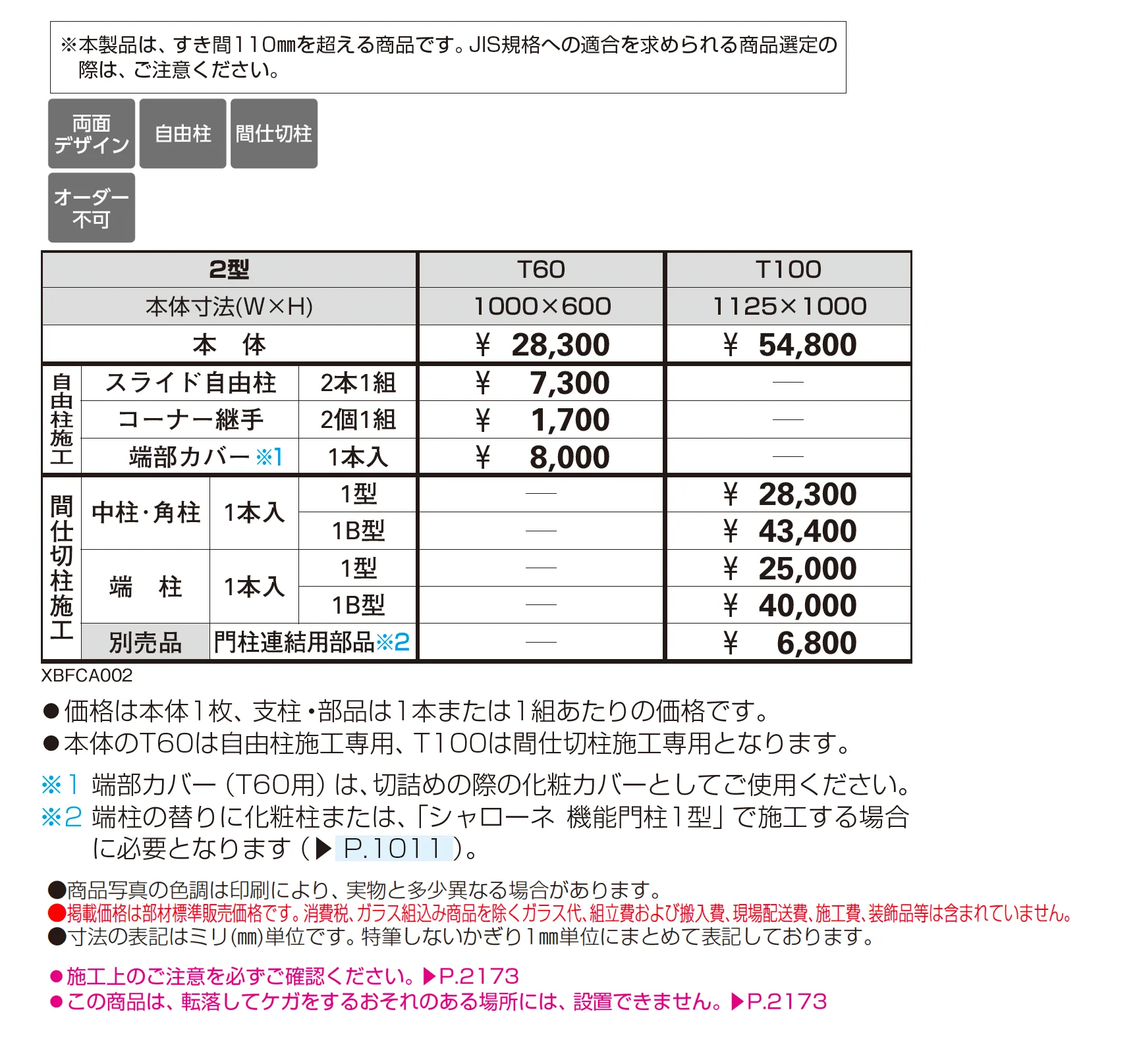 シャローネ シリーズ トラディシオン フェンス2型_価格_1