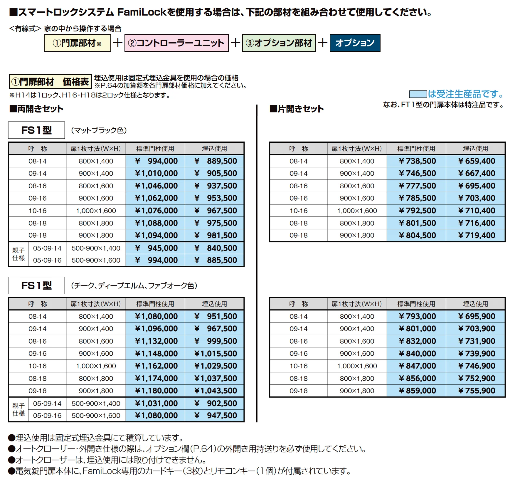 開き門扉AX スマートロックシステム FamiLock FS1型【2025年版】_価格_2