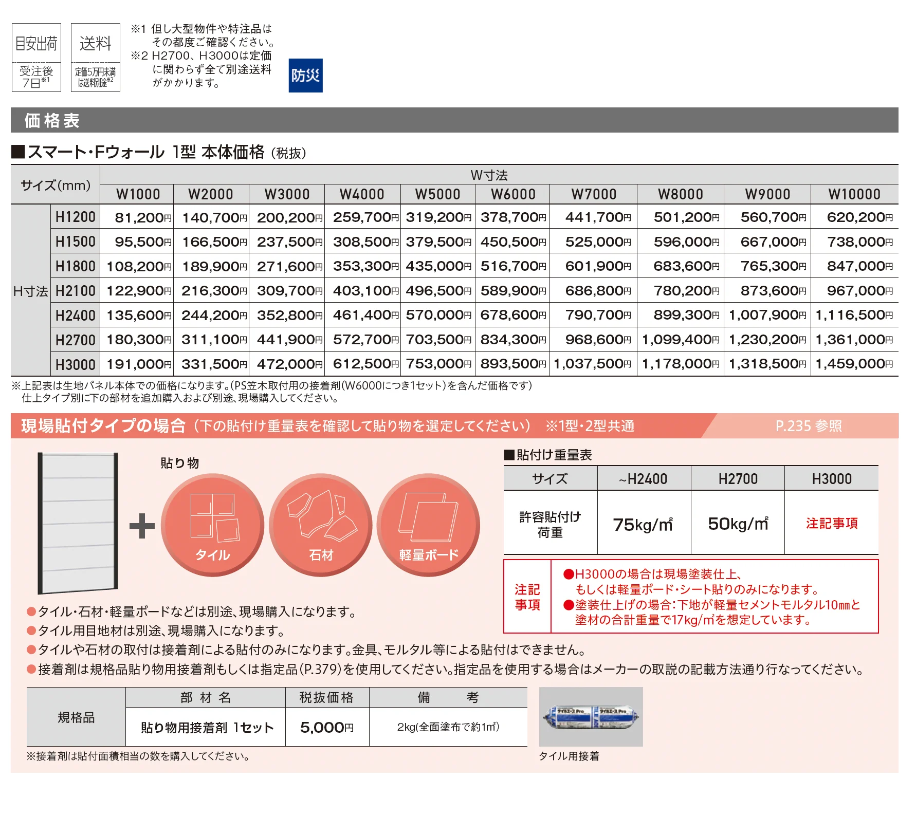スマート・Fウォール 1型【2025年版】_価格_1