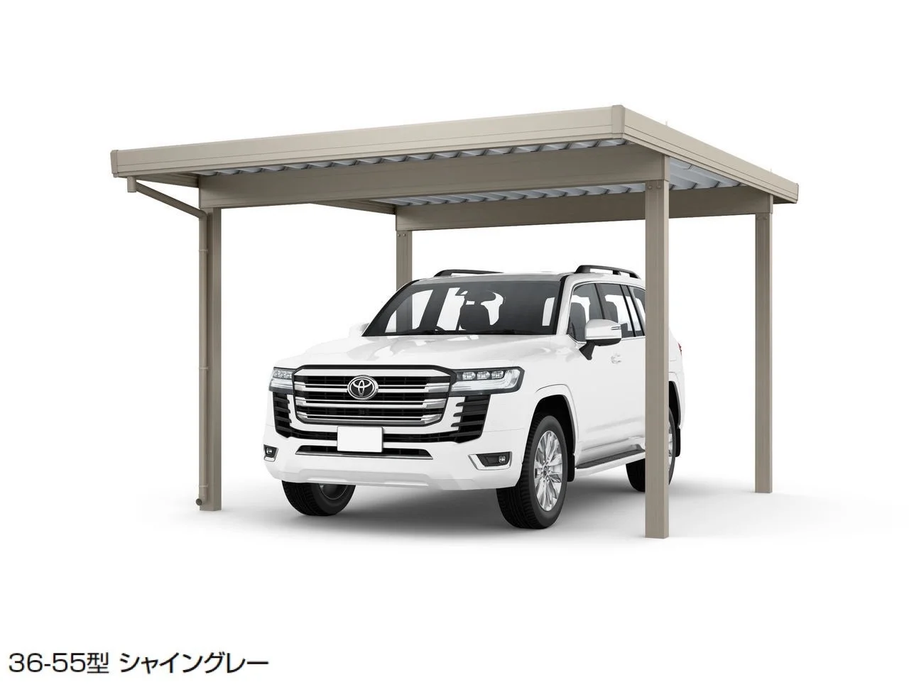 LIXILの「カーポートST 3000タイプ 1台用・小屋根サイズ」のサブ画像11