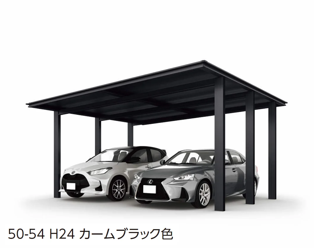 YKK APの「ルシアス カーポート 1500タイプ 2台用 (単体/奥行連結)【2025年版】【廃番】」のサブ画像2