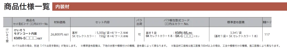 けいそう モダンコート内装【2024年版】_価格_2