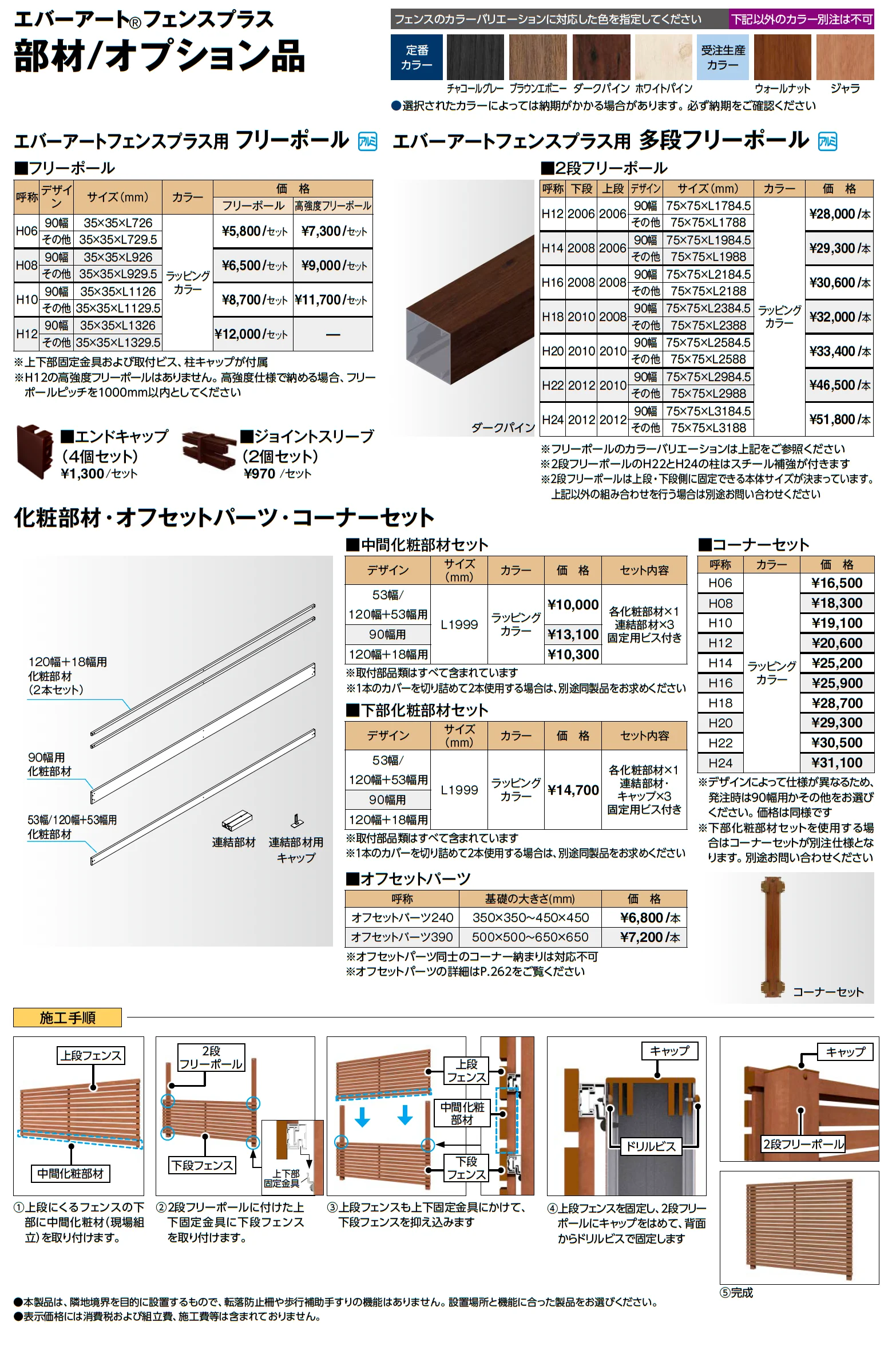 エバーアート®︎フェンスプラス 90幅_価格_2