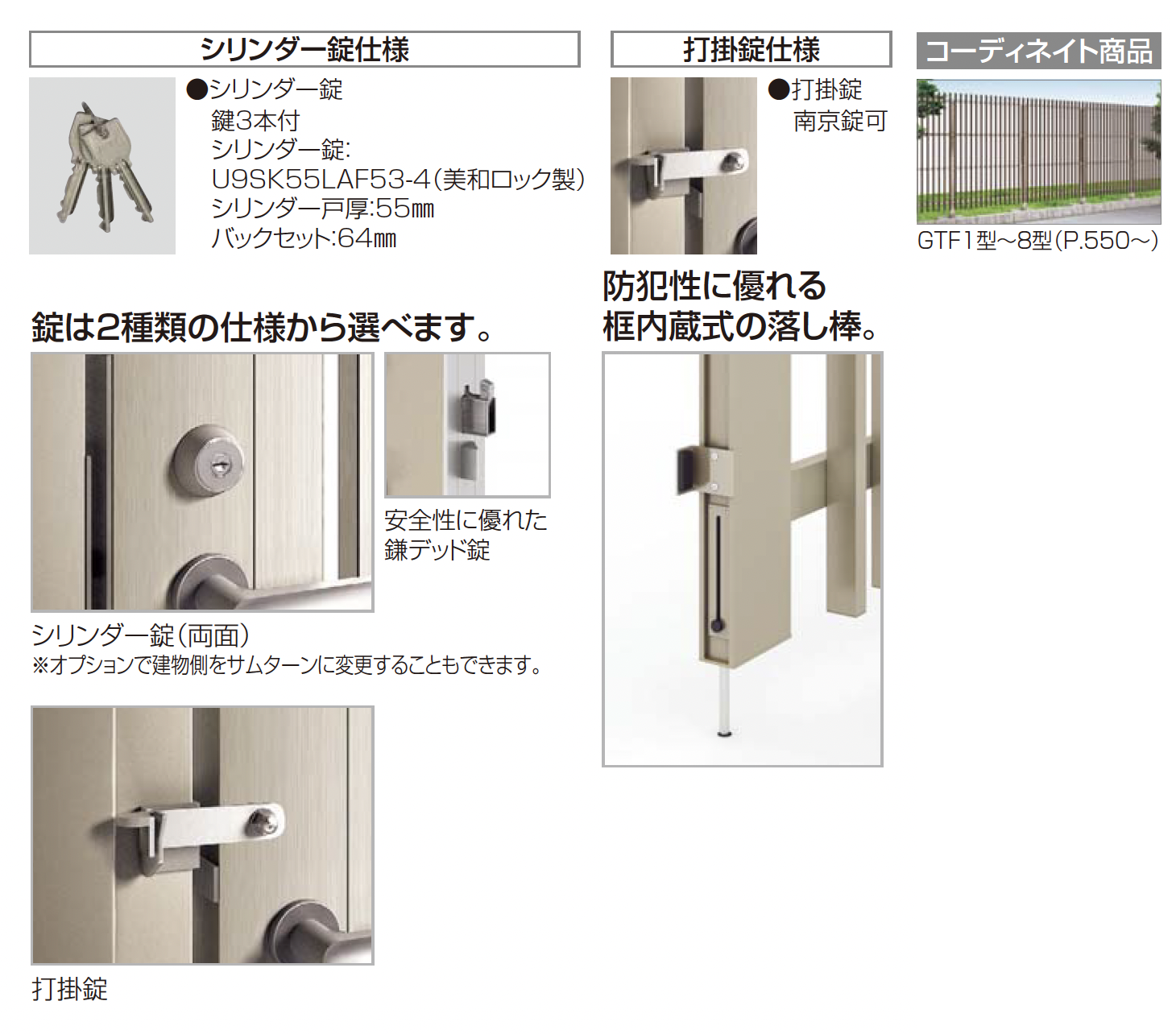 四国化成 | 門扉 GTM8型(くぐり戸仕様) | 建材サーチ